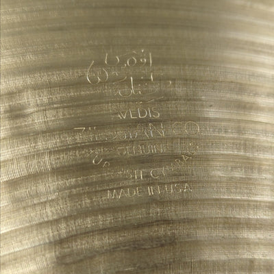 Zildjian 14” Rock Hi Hats (Pair) 1981-1992 (“CO.” Stamps)