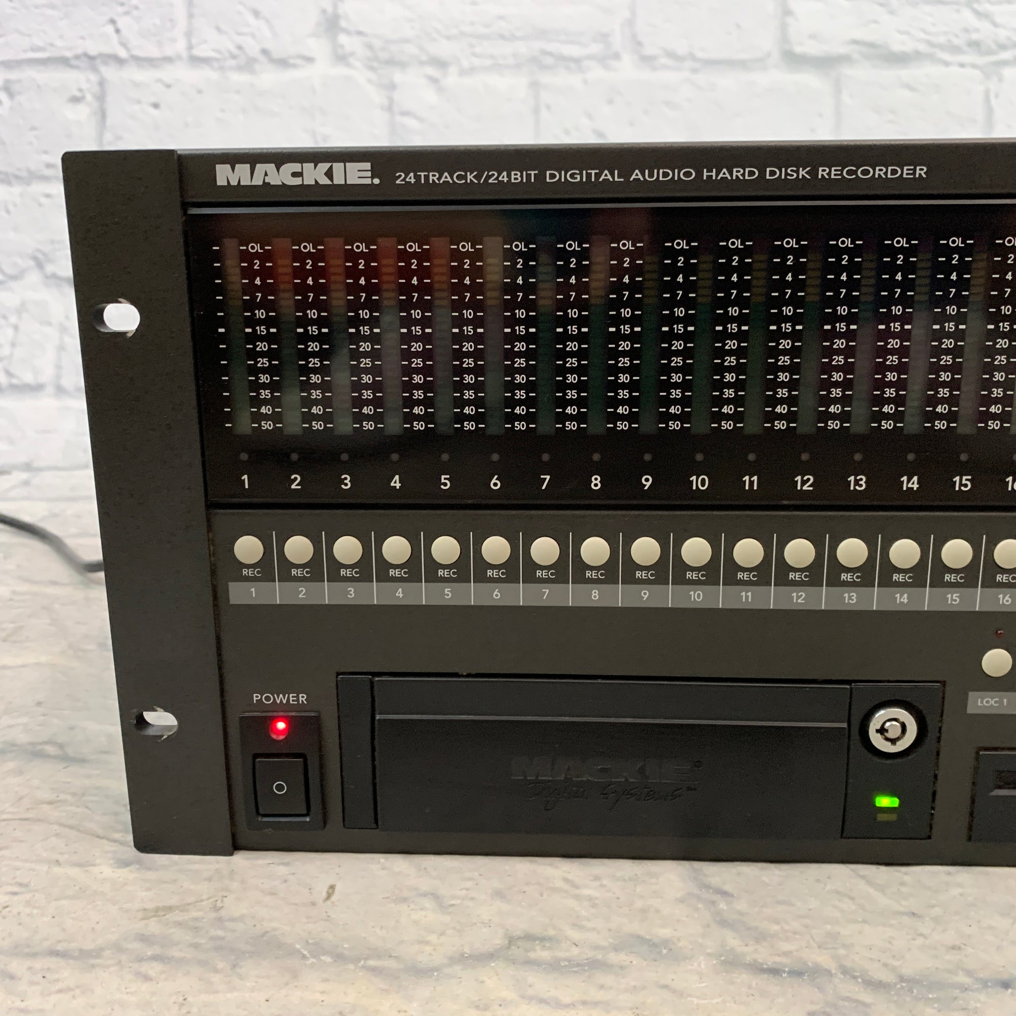 Mackie MDR24/96 24 Track 24 Bit Digital Hard Disk Recorder