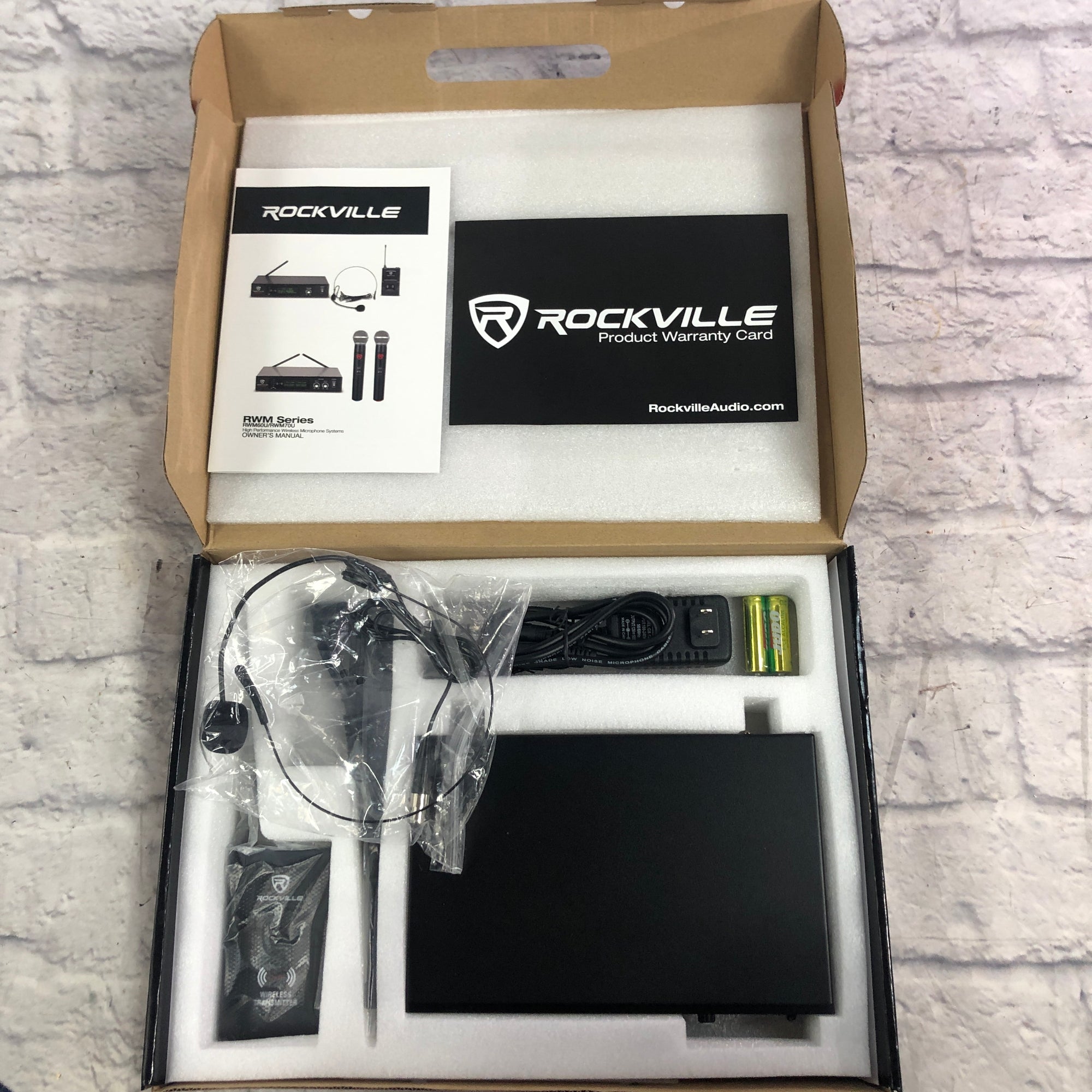 Rockville RWM60U Wireless Headset Mic & Receiver