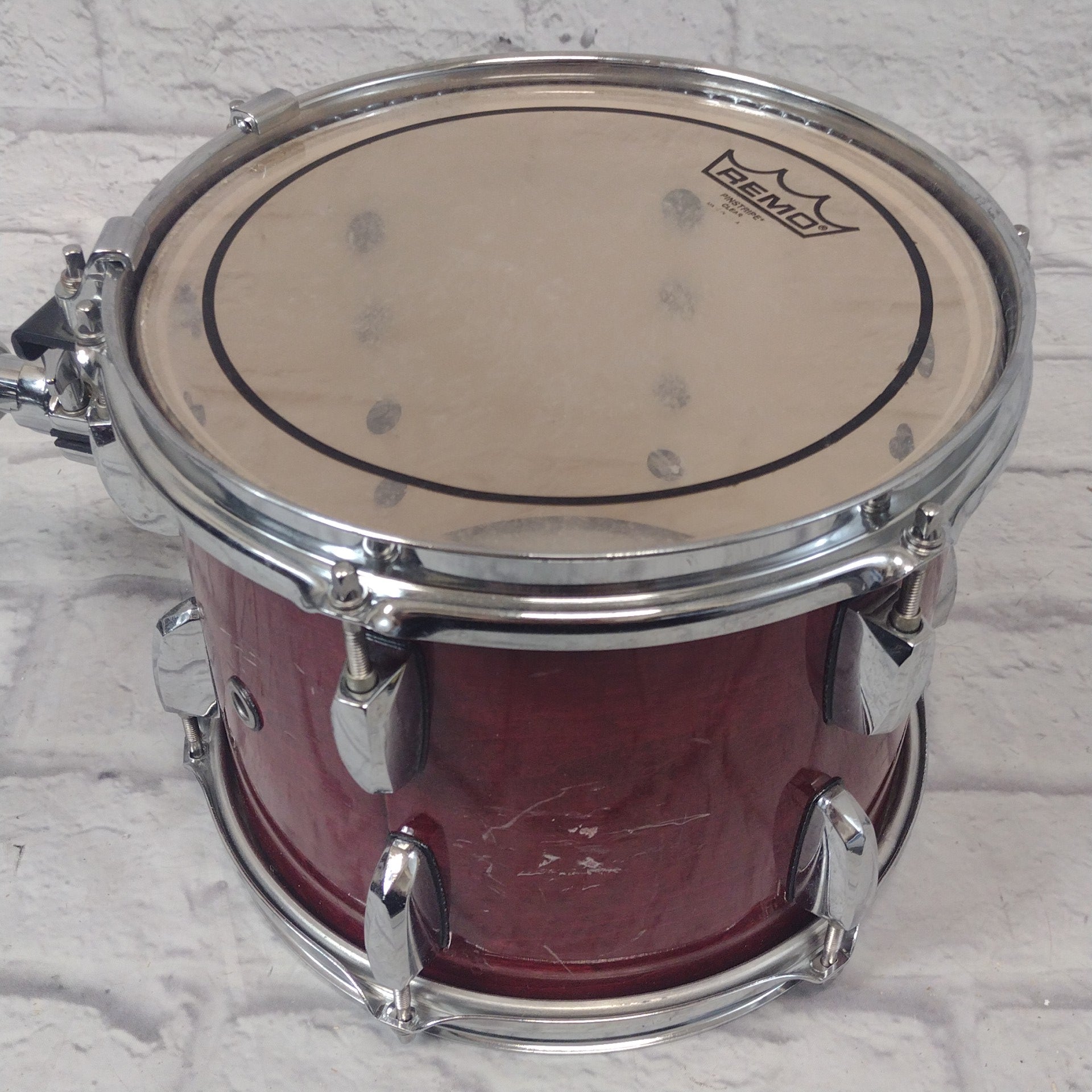 Pearl Export Drum Kit Wine Red Stain