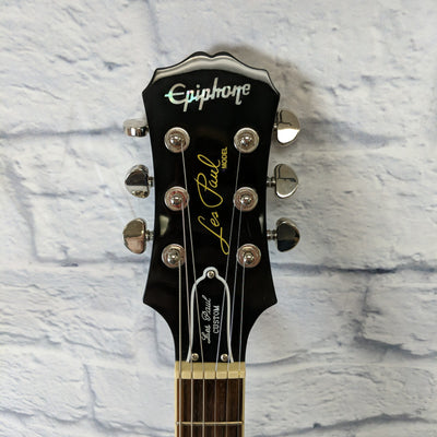 Epiphone Les Paul Custom Electric Guitar 2010 Limited Edition with P90s Black with Case