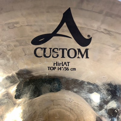 Zildjian 14 A Custom Hi Hat Cymbal Pair Brilliant