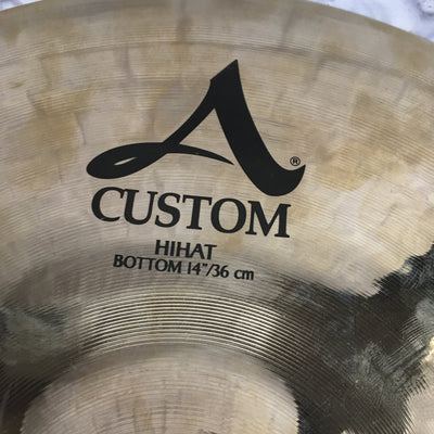 Zildjian 14in A Custom Hi-Hat Pair