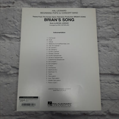 Brians Song for Concert Band