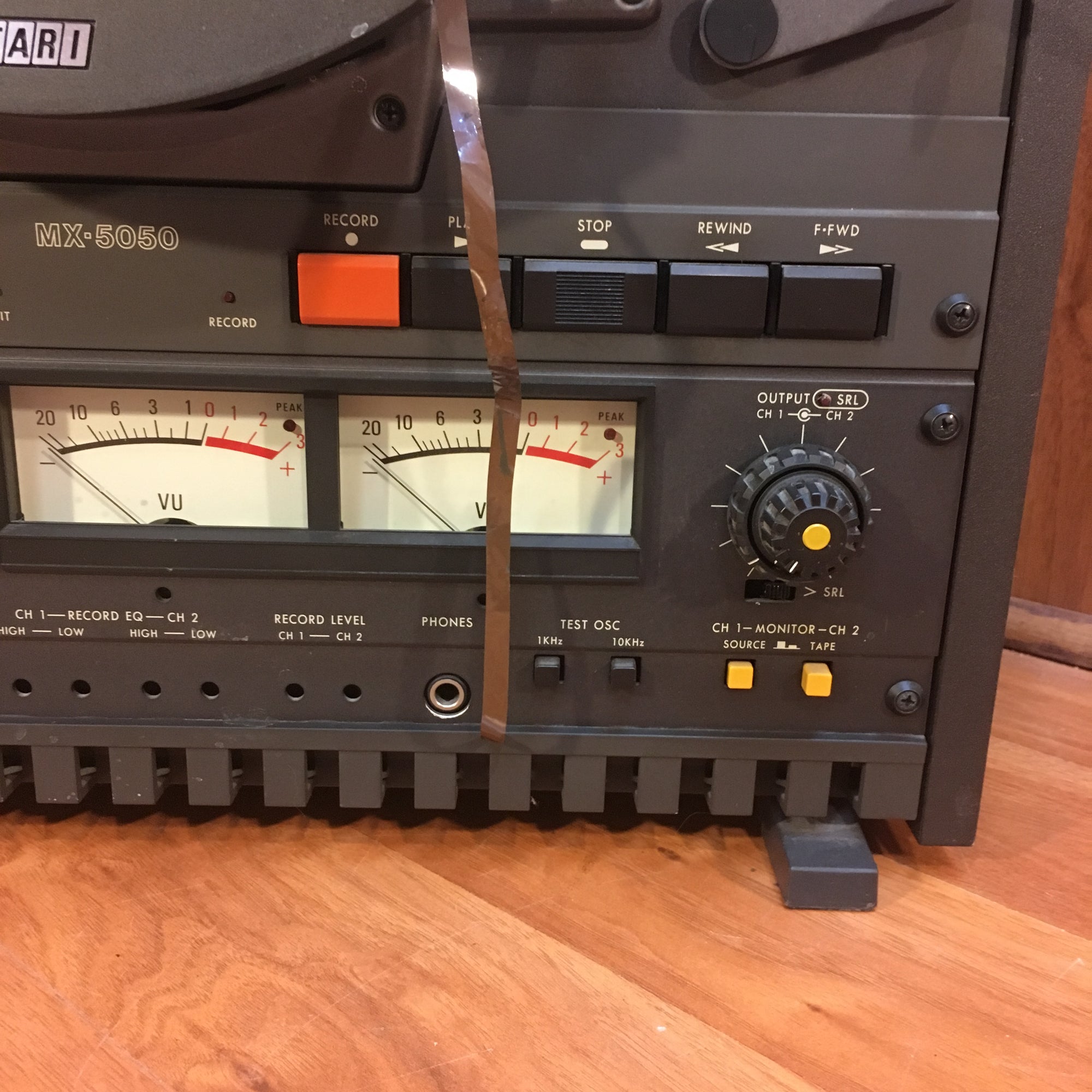 Vintage Otari MX5050 BII 2 Analog 1/4in 2/4 Track Reel to Reel