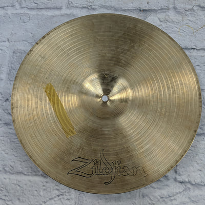 Vintage Zildjian 14 Ghost Logo HI Hat Cymbal Pair