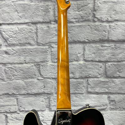 Squier Custom Telecaster Electric Guitar - 3-Color Sunburst