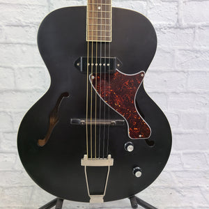 The Loar LH-309 BKM Hollowbody Electric - Matte Black