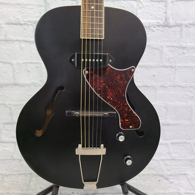 The Loar LH-309 BKM Hollowbody Electric - Matte Black