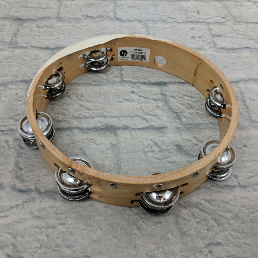 Latin Percussion 10" Tambourine (Broken Head)