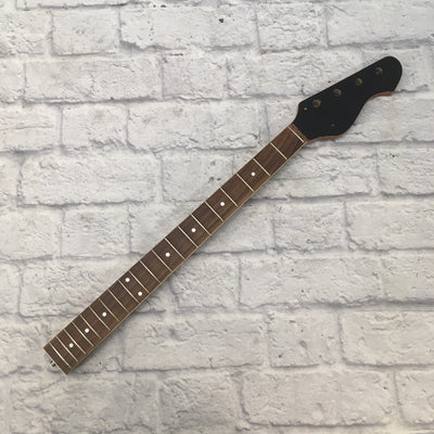 Vintage 1960s Short Scale Bass Guitar Neck (F) Rosewood Fretboard Made in Japan