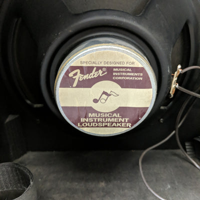 Modified Fender 2x12 Open Back Guitar Cab