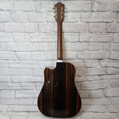 Guild D-260CE Deluxe Cutaway Acoustic / Electric Guitar - Natural Gloss - With Case