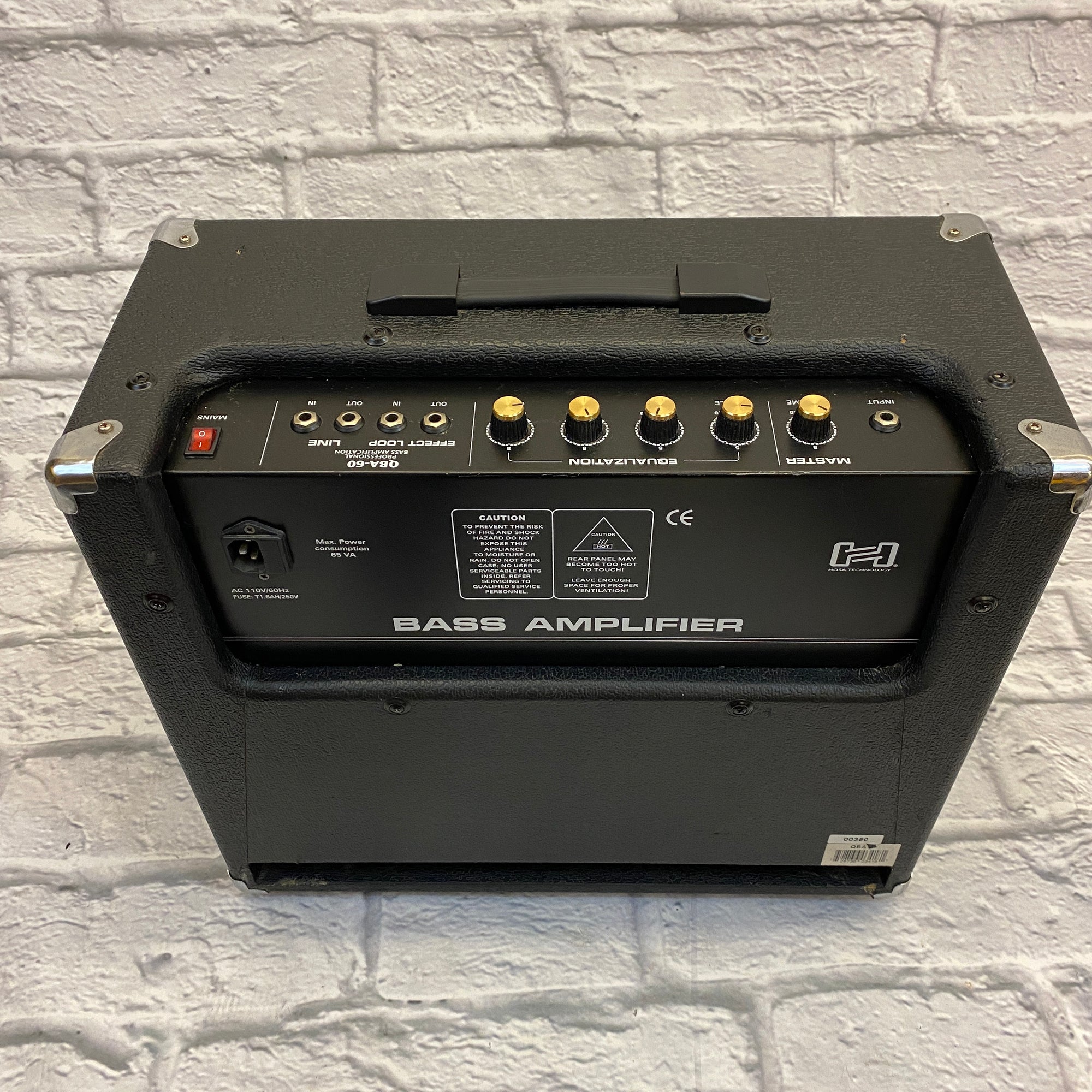 Hosa QBA-60 Bass Combo Amp