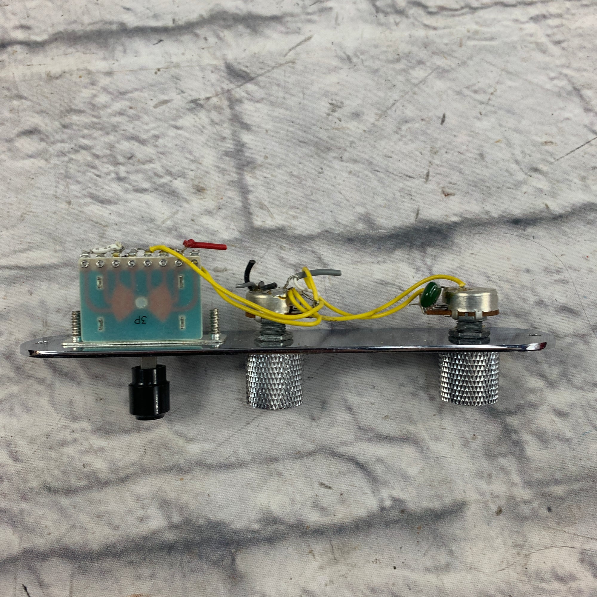 Unknown Telecaster Control Plate, Loaded