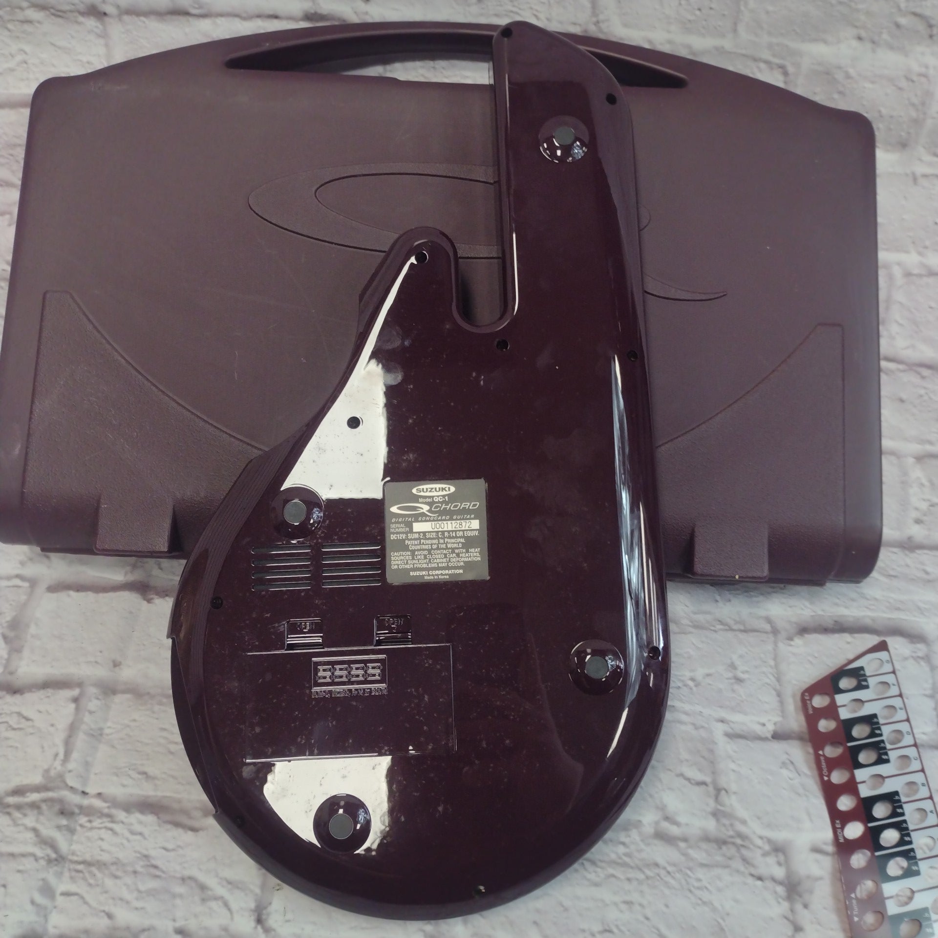 Suzuki Q Chord Digital Songcard Guitar QC-1