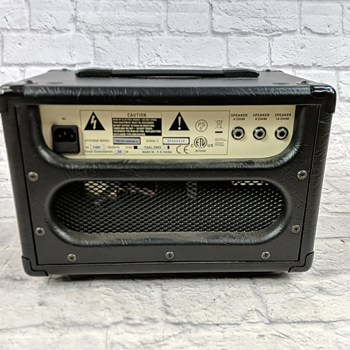 Epiphone Valve Junior Guitar Amp Head
