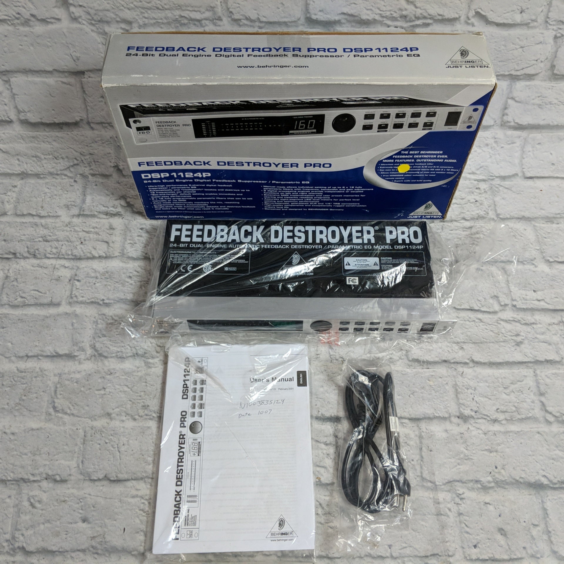 Behringer Feedback Destroyer Pro DSP 1124P