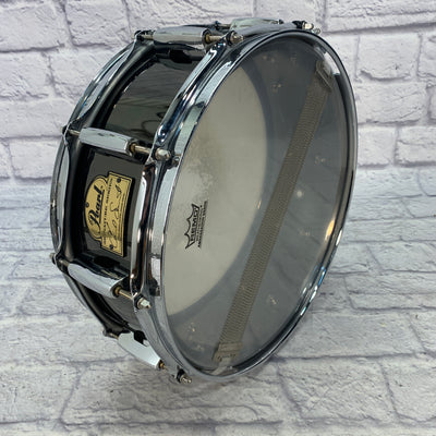 Pearl 14x5 Chad Smith Signature Series Black Nickel Plated Steel Shell