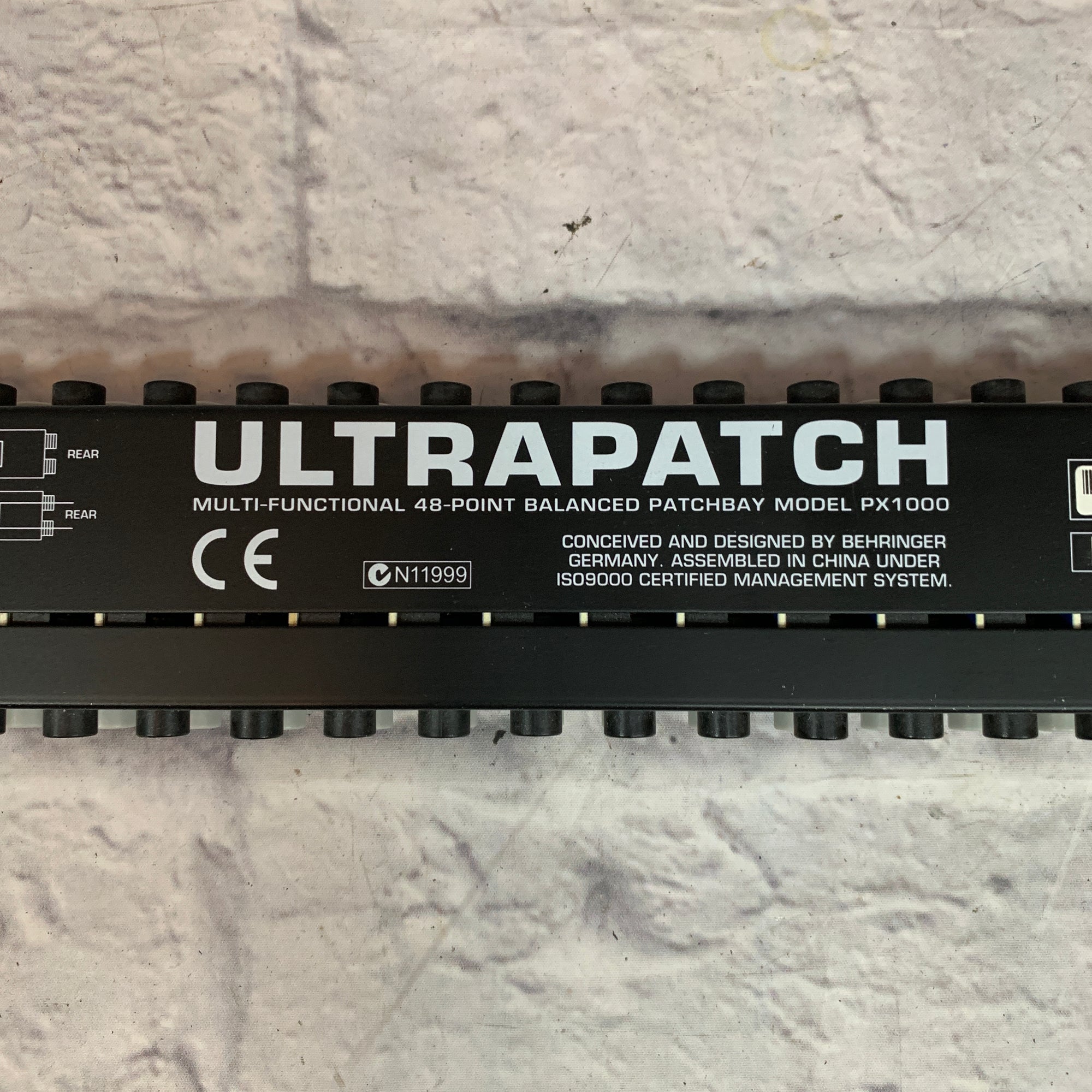 Behringer PX1000 Ultrapatch Multi-Functional 48-Point Balanced Patchbay