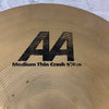 Sabian 16 AA Medium Thin Crash Cymbal