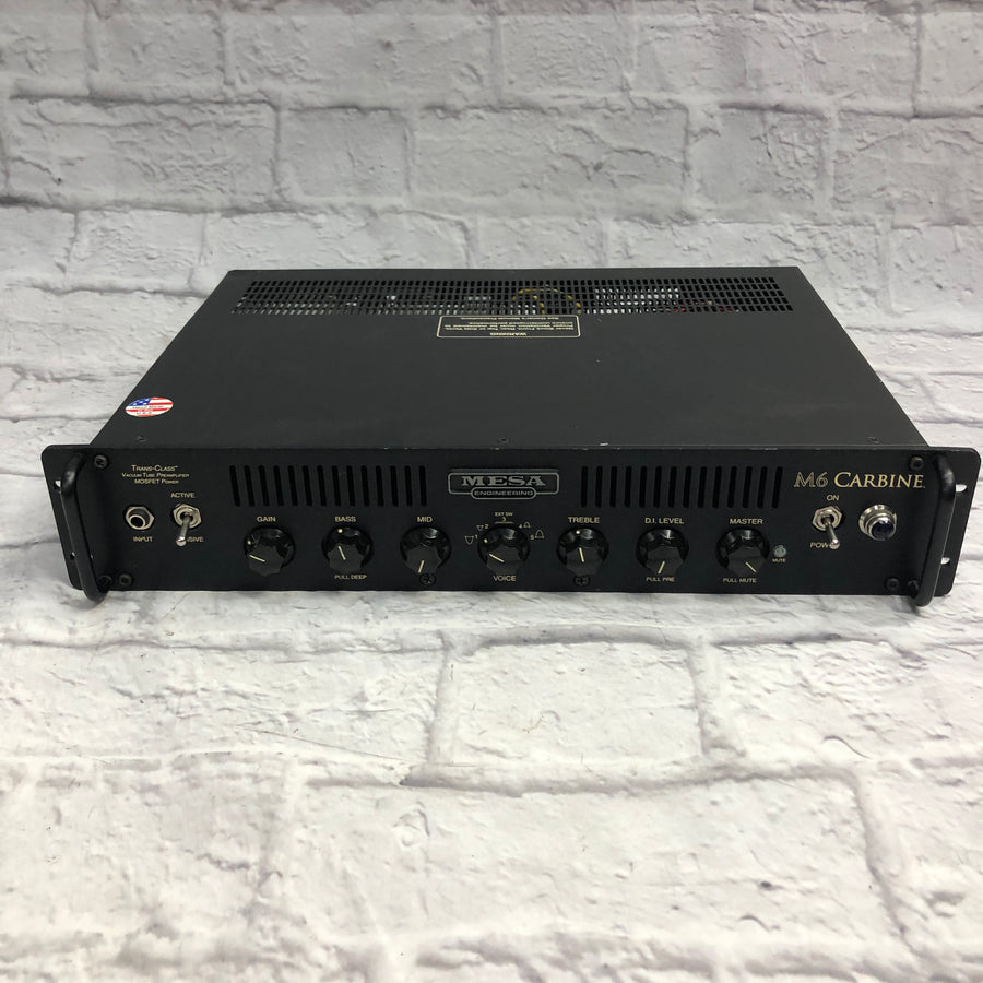 Mesa Boogie M6 Carbine Rackmount Bass Head