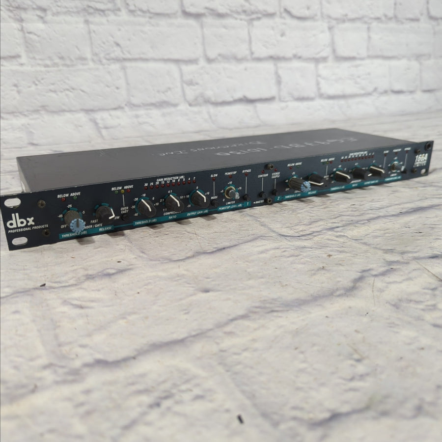 DBX 166A Compressor Limiter Rack Unit