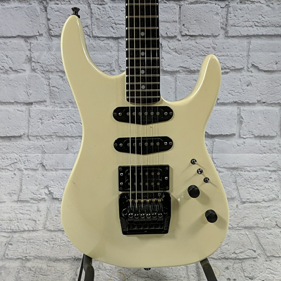 JB Player Super Strat Metallic Cream  Electric Guitar