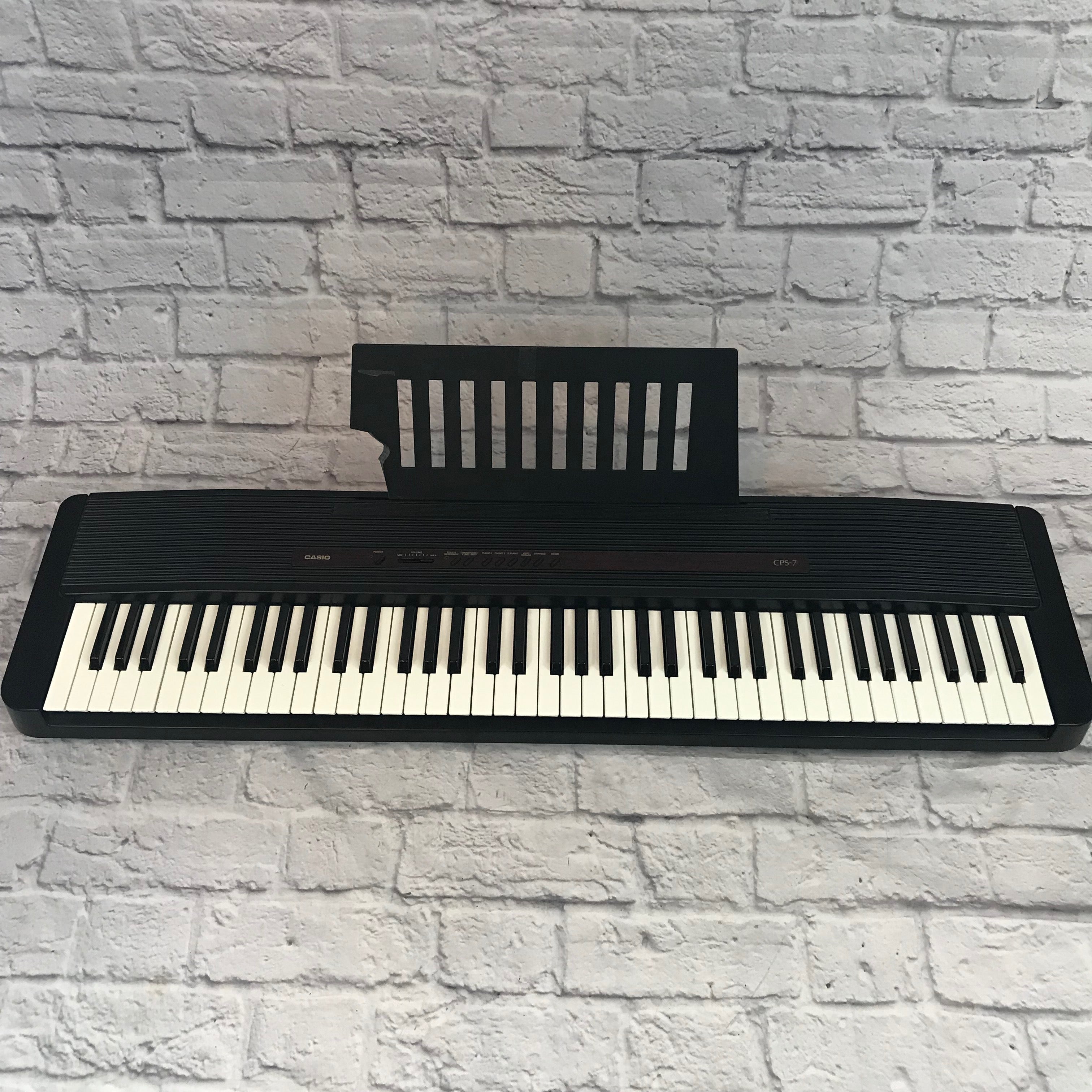 Casio CPS-7 76 Key Keyboard Piano w Power Supply - Evolution