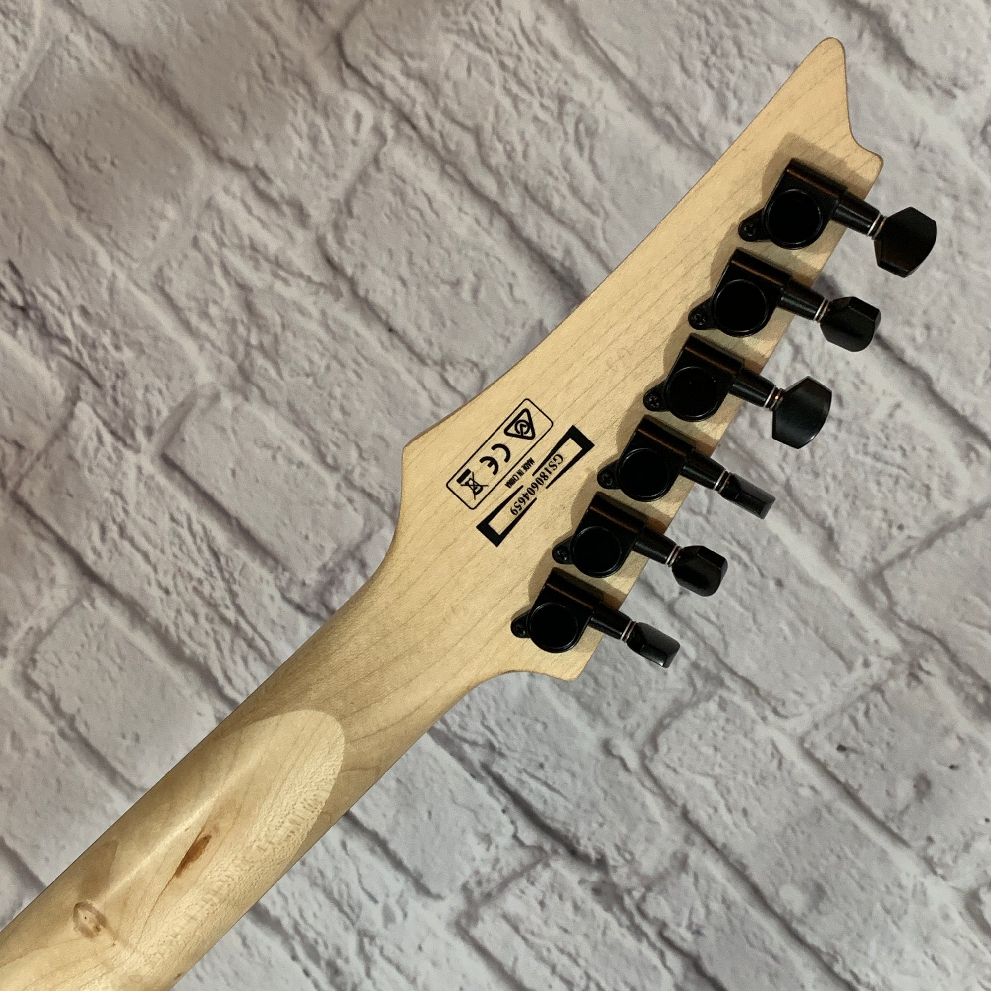 Ibanez GRG120ZW RG Electric Guitar Zebrawood Top