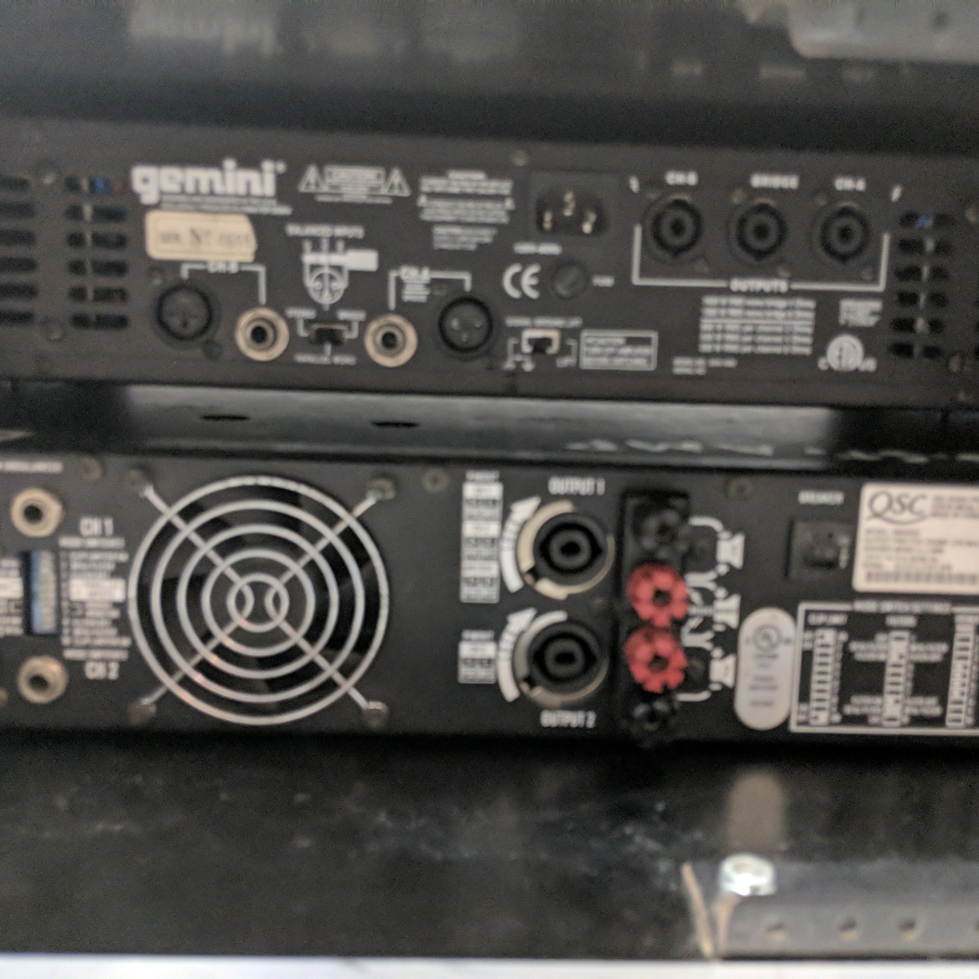 Gemini GXA1600 GXA-1600 Professional Power Amplifier