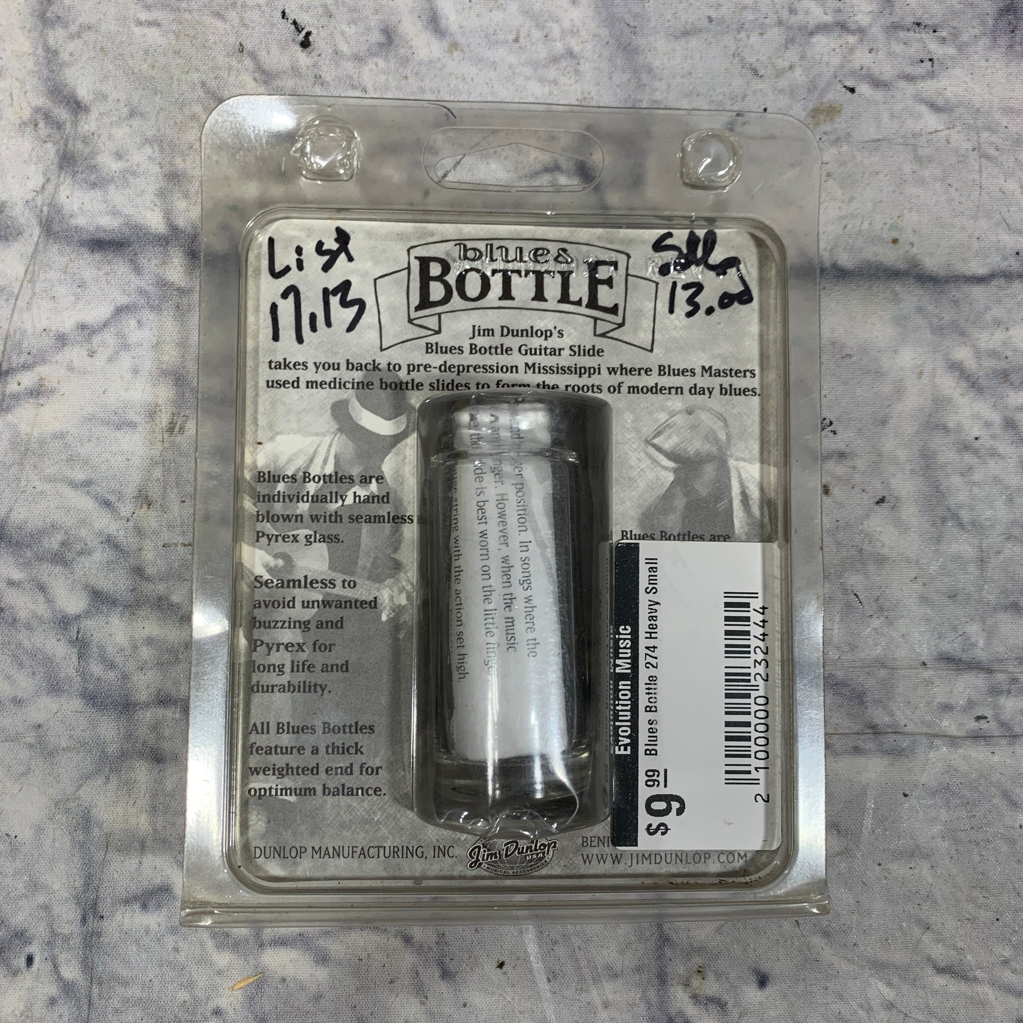 Dunlop Blues Bottle Guitar Slide