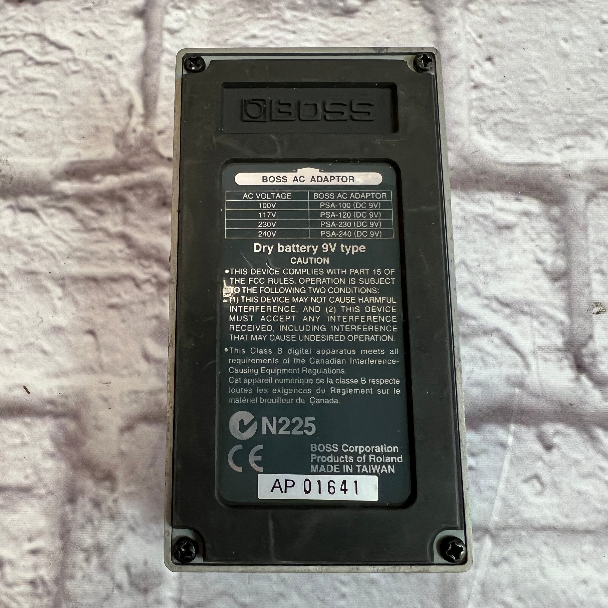 Boss CH-1 Super Chorus Pedal