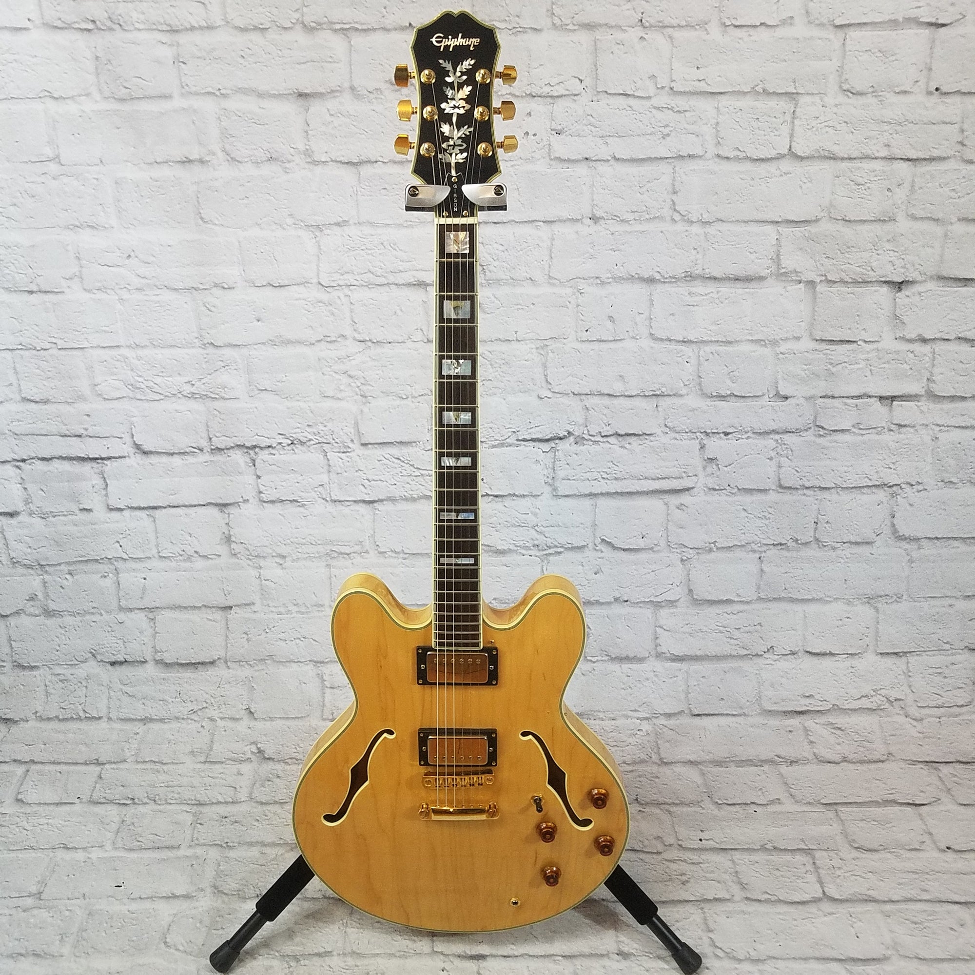 Epiphone Sheraton-II Made in Korea Natural - Evolution Music