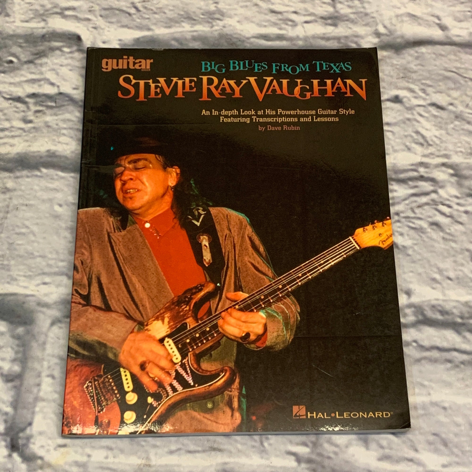 Hal Leonard Big Blues from Texas: Stevie Ray Vaughan Guitar Book