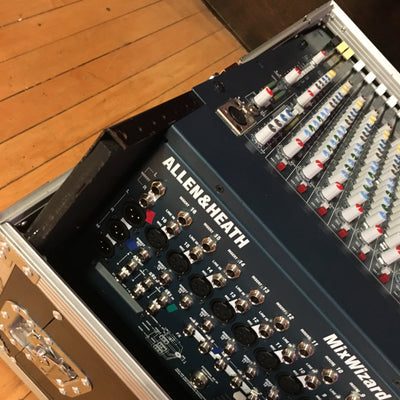 ** Allen & Heath Mix Wizard 16 Channel Mixer w/ Hard Case