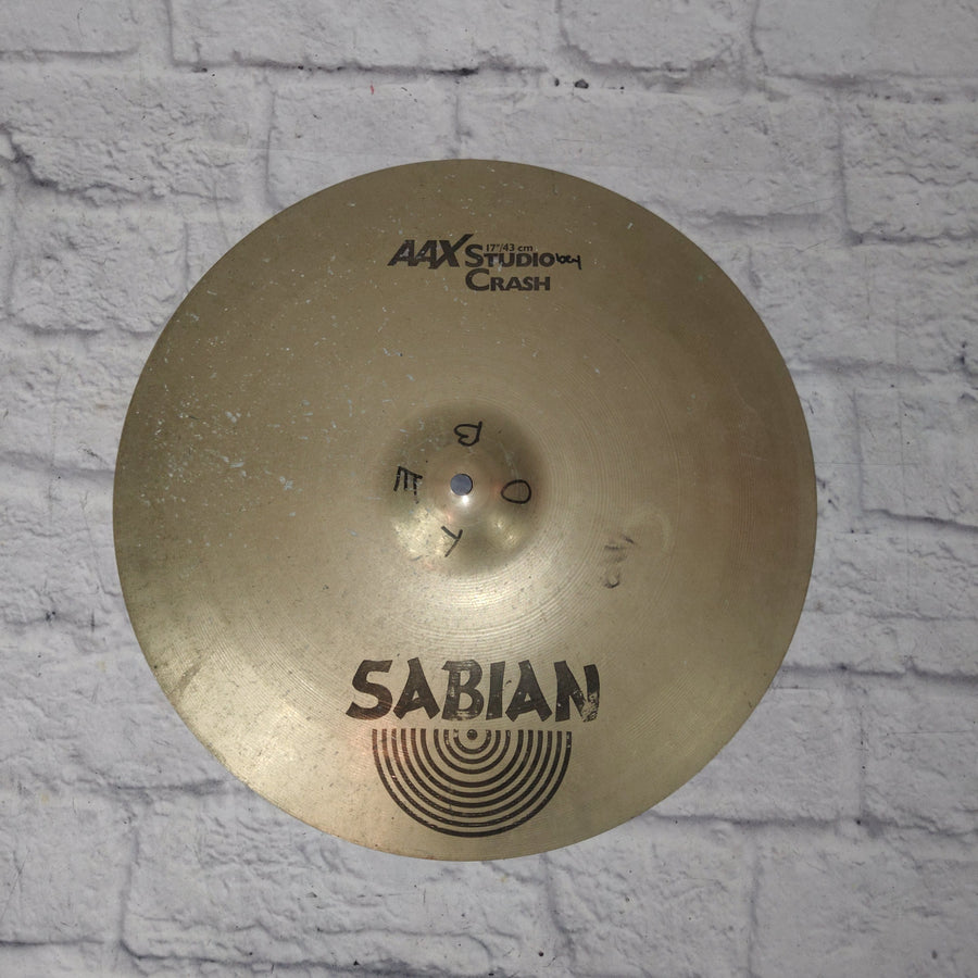 Sabian AAX Studio Crash 17 Crash Cymbal