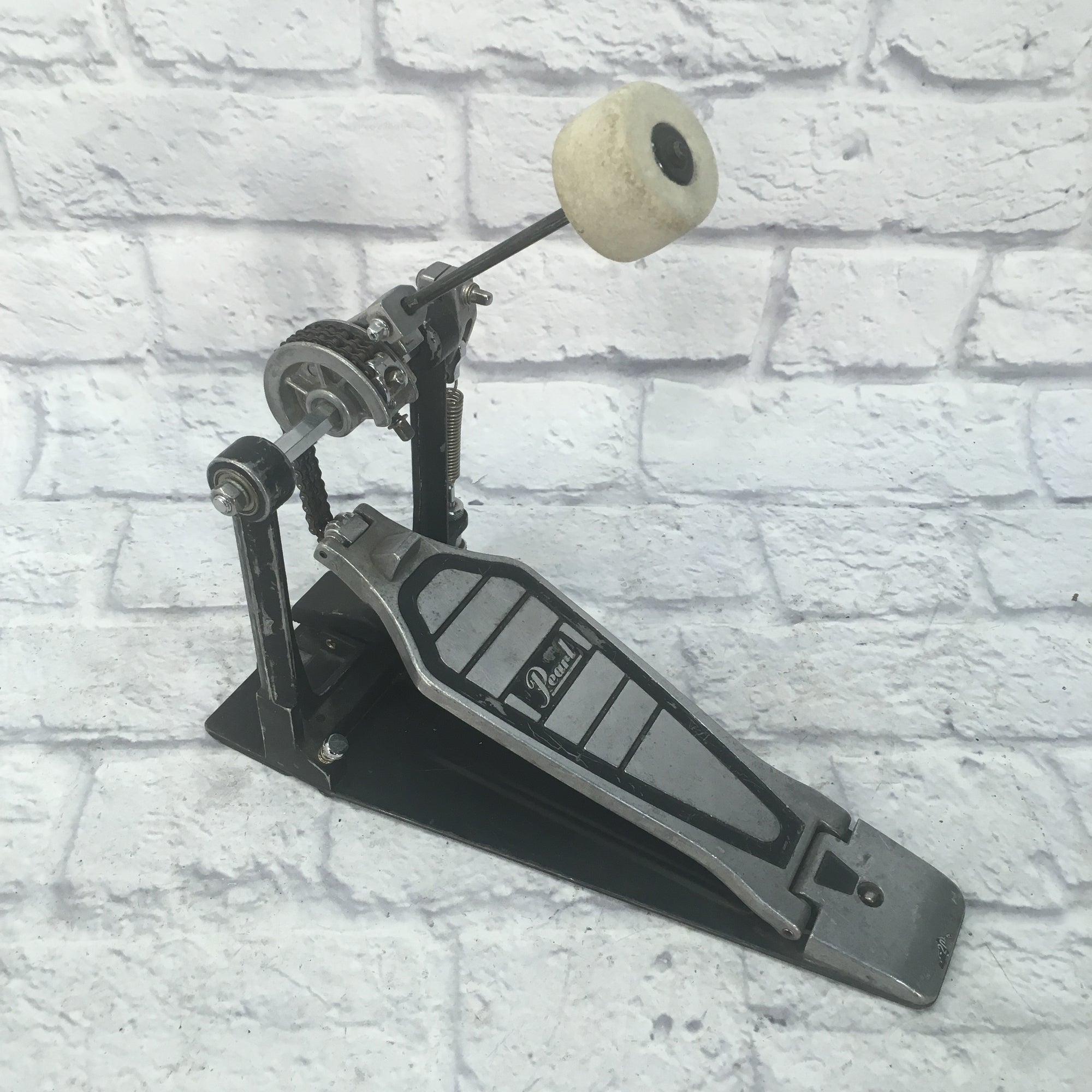 Vintage Pearl P-201P Double Chain Drive Heavy Duty Kick Pedal
