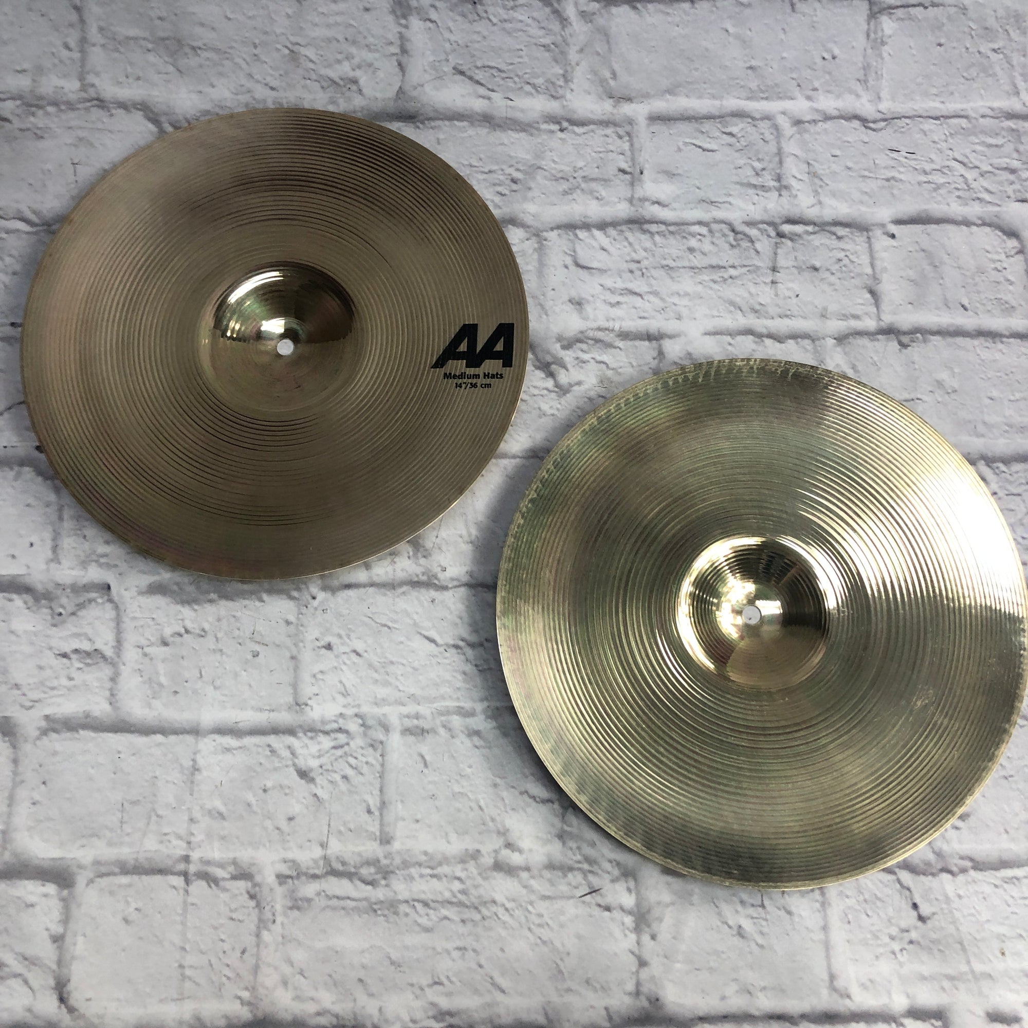Sabian 14 AA Medium Hi Hat Cymbal Pair