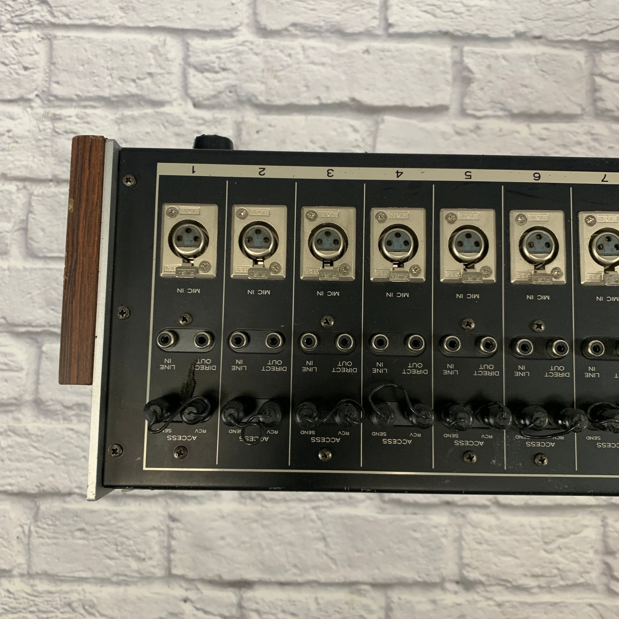 Vintage Tascam TEAC M-35 Mixing Console w/ Road Case