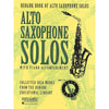 Hal Leonard Rubank Book Of Alto Saxophone Solos with Piano Accompaniment - Easy Level