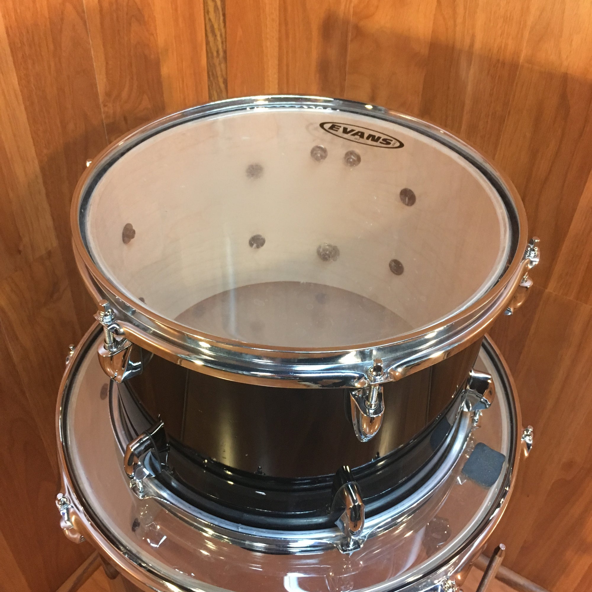 Yamaha Stage Custom Birch Black 3 piece Tom Set