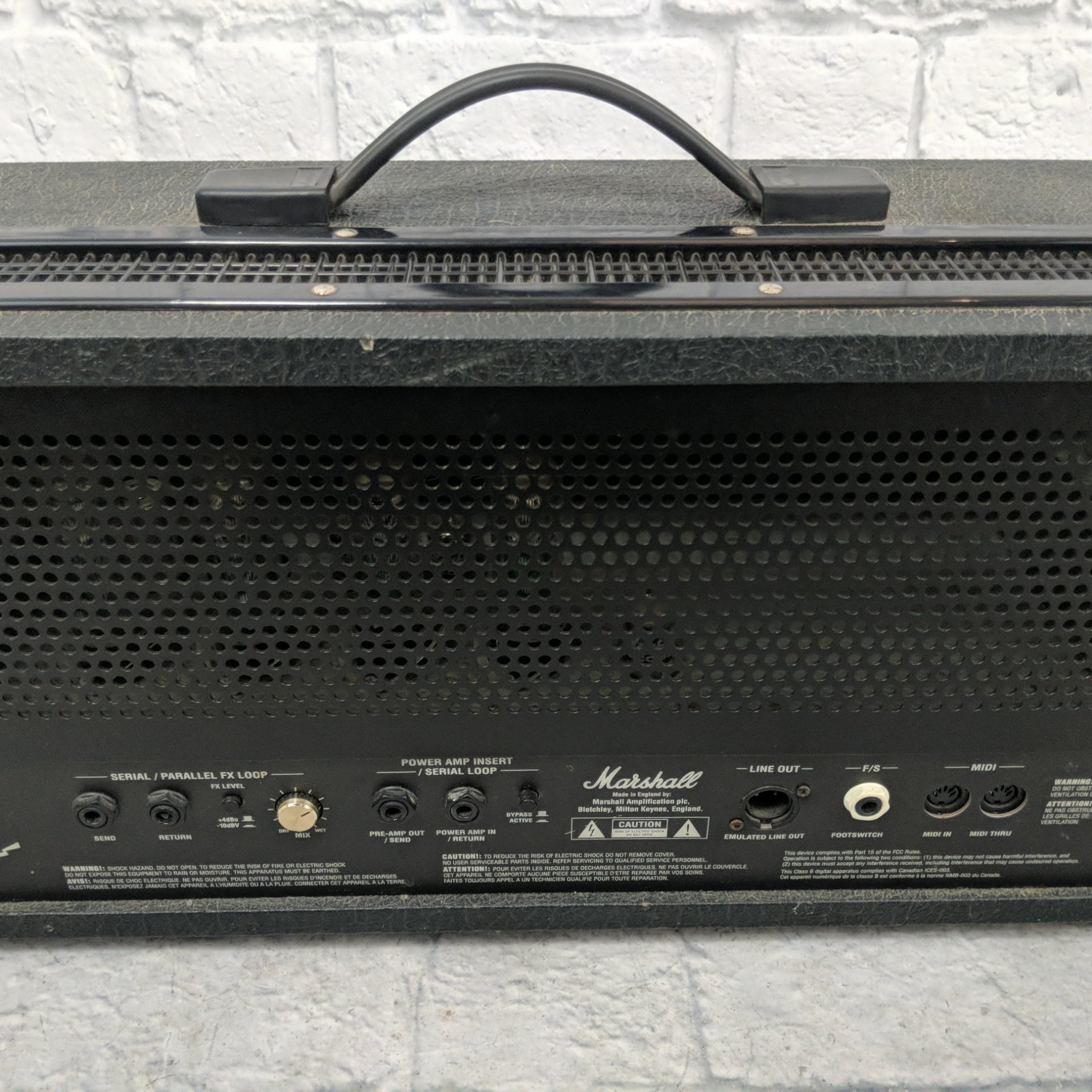 Marshall JVM 410H 100W Guitar Head w/ footswitch