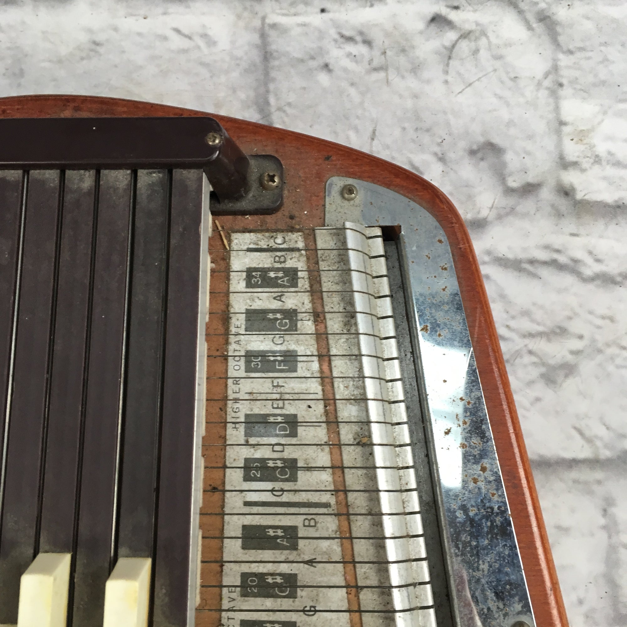 Vintage Oscar Schmidt Auto Harp As-Is