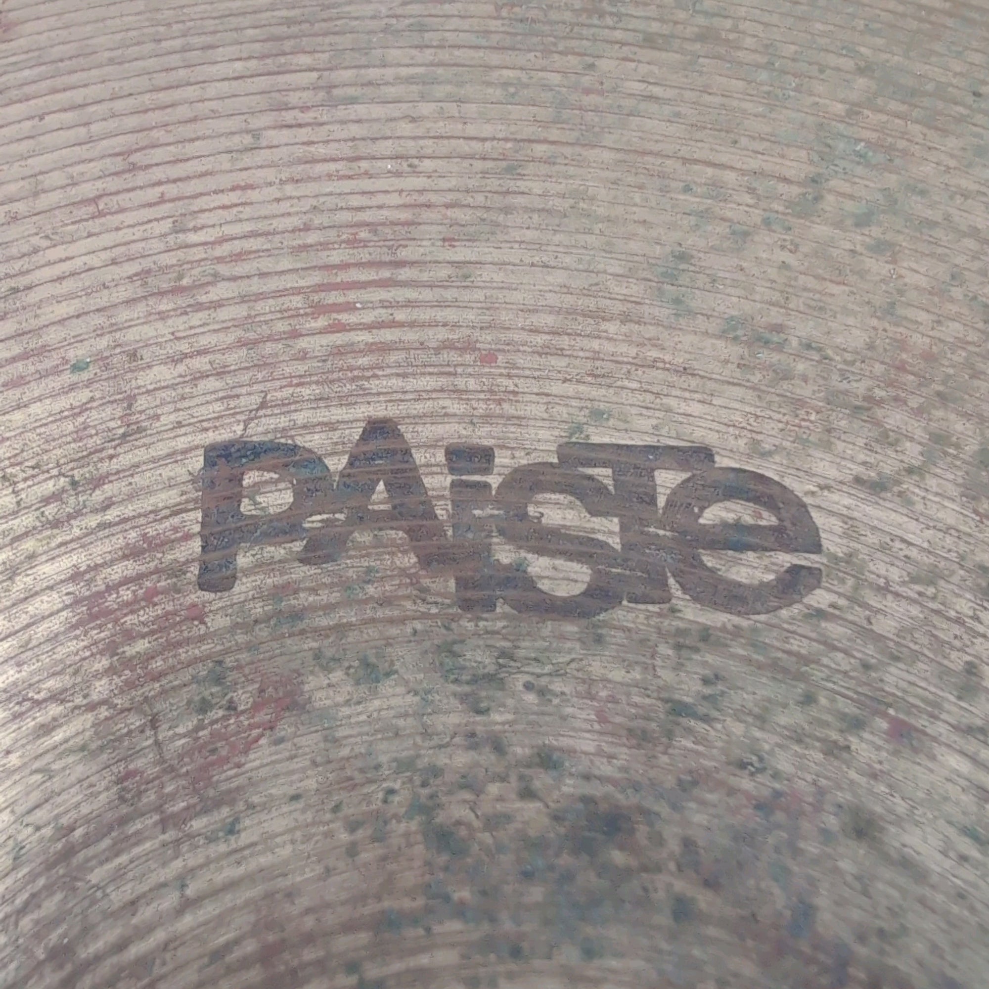 Paiste 18 Medium Thin Cymbal Keyholed