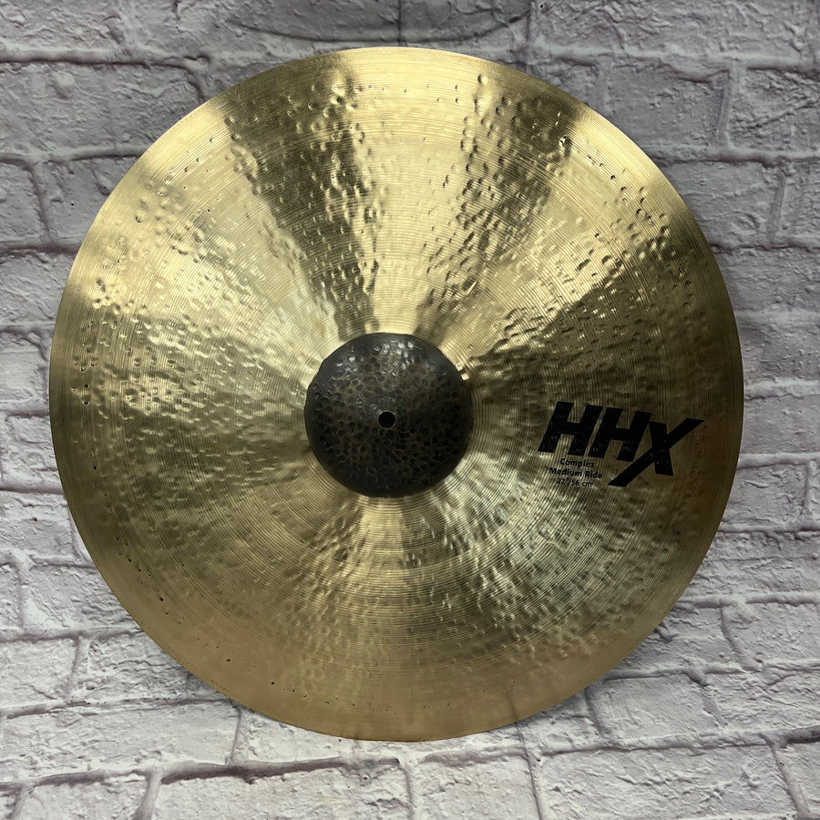 Sabian hhx complex medium ride 22" Crash Ride Cymbal