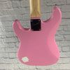 Squier Mini Stratocaster 3/4 Electric Guitar Pink Electric Guitar