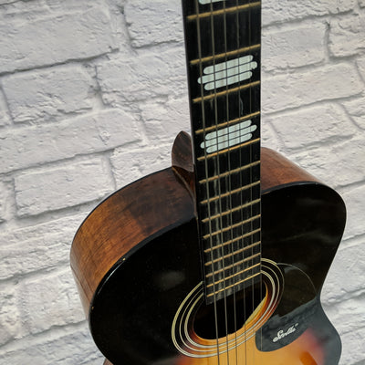 Harmony Stella Parlor Acoustic Guitar - Sunburst