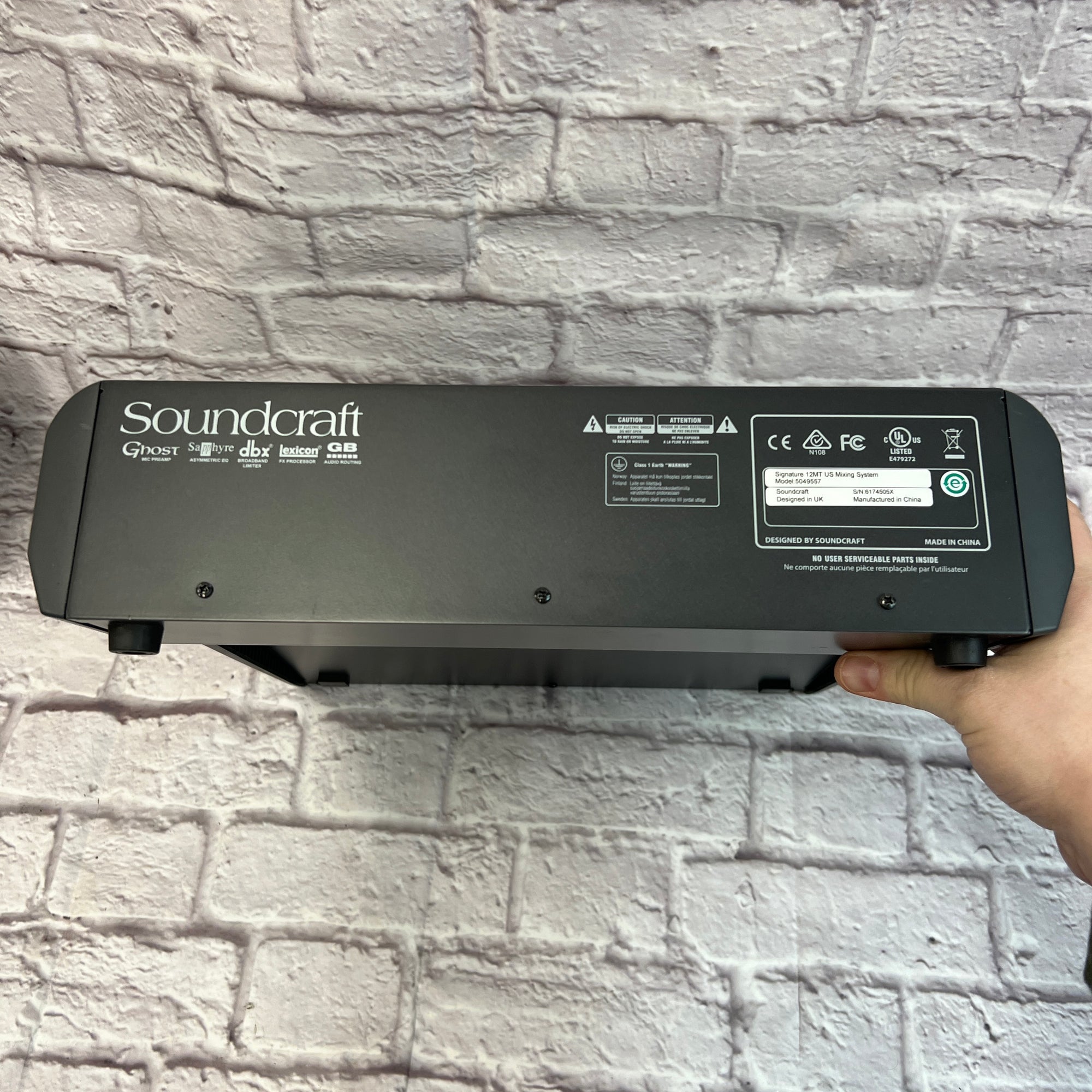 【美品】Soundcraft Signature 12 multi track soundcraft-signature-12mtk-