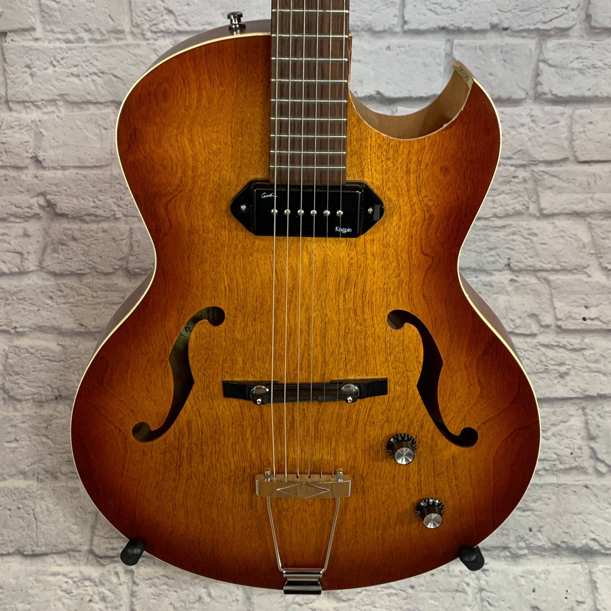 Godin 5th Avenue Kingpin P90 Hollowbody Electric Guitar